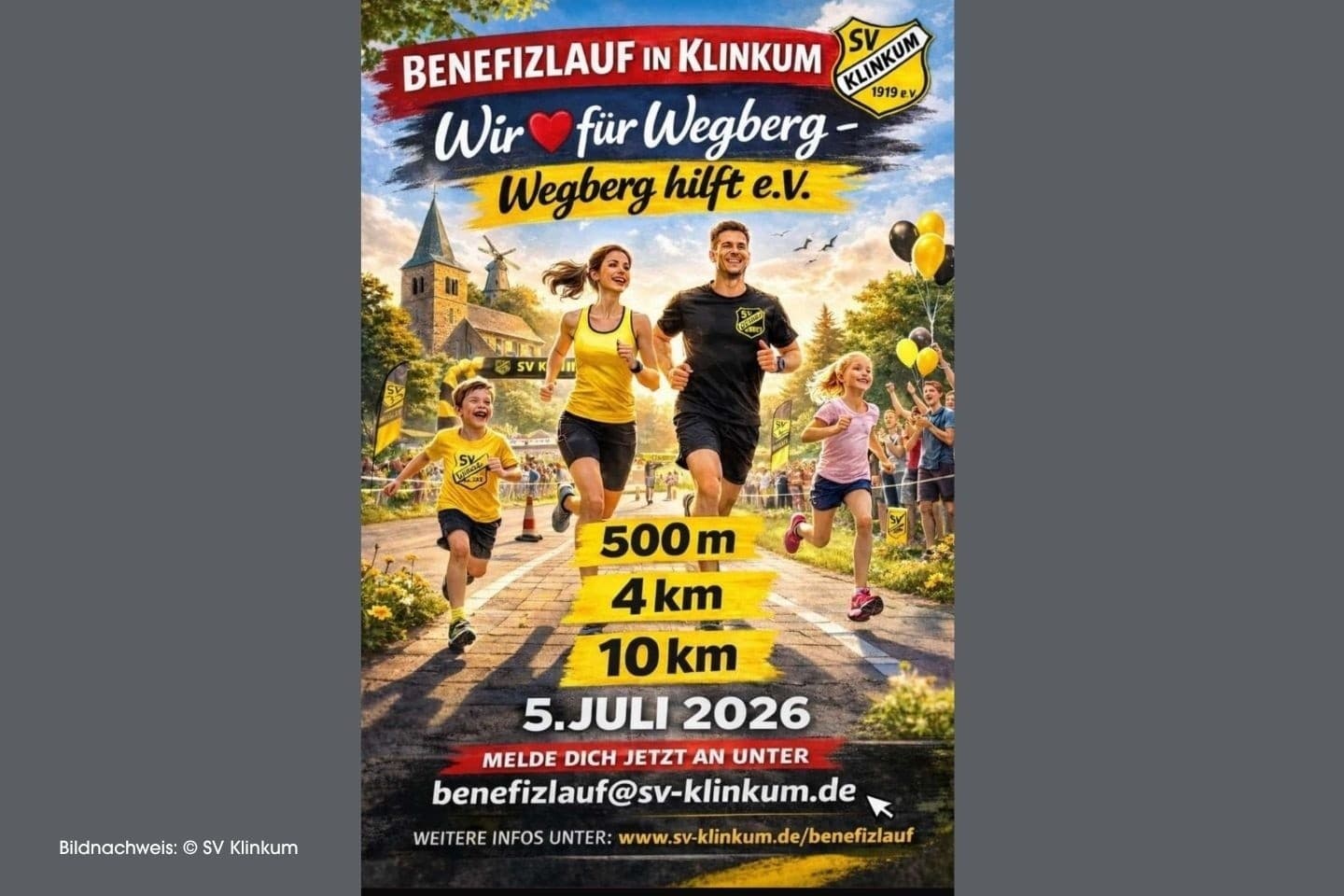 Benefizlauf in Klinkum