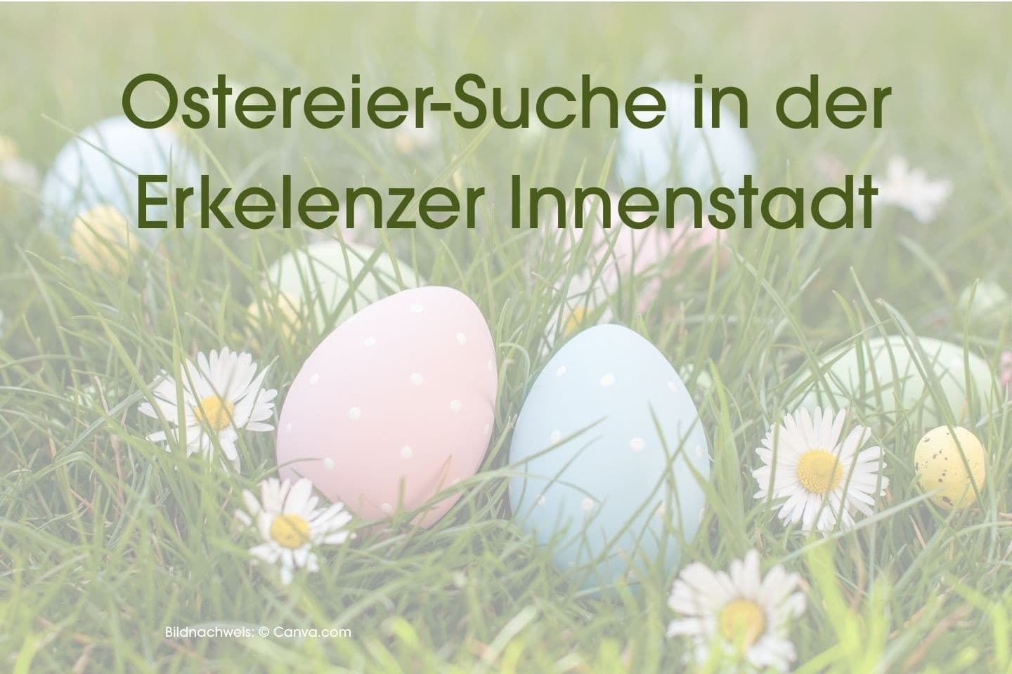 Ostereier-Suche in der Erkelenzer Innenstadt