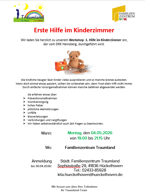 1. Hilfe im Kinderzimmer