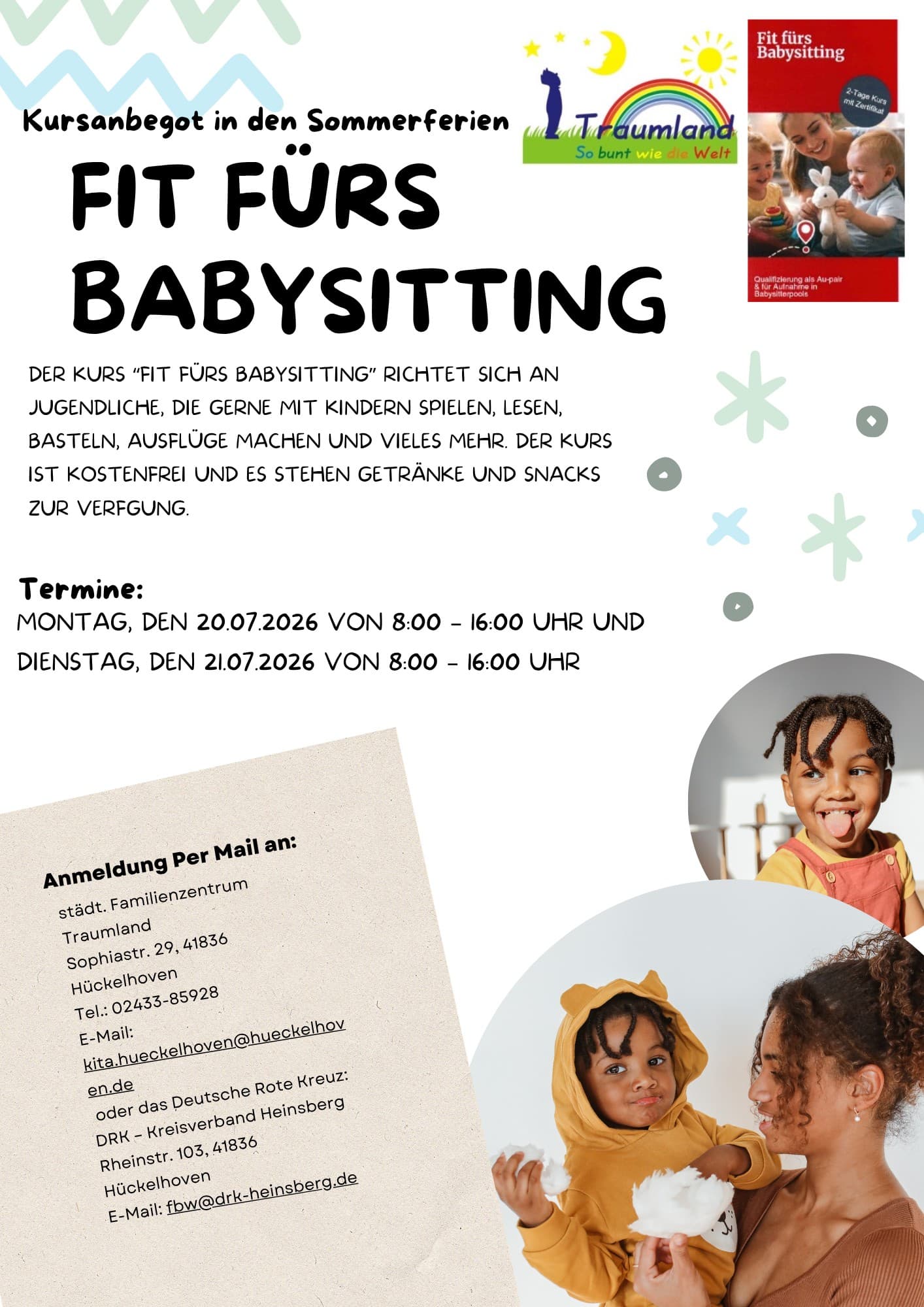Fit fürs Babysitting