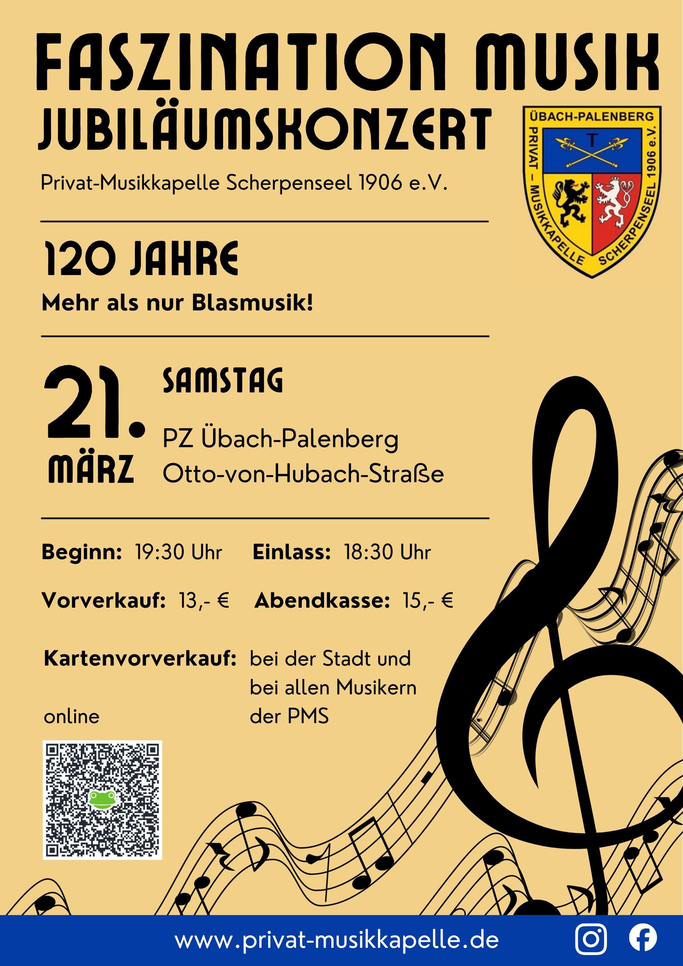 Musikkapelle Scherpenseel - Konzert Faszination Musik