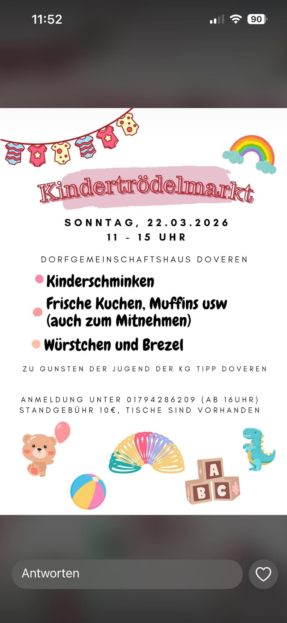 Kindertrödelmarkt