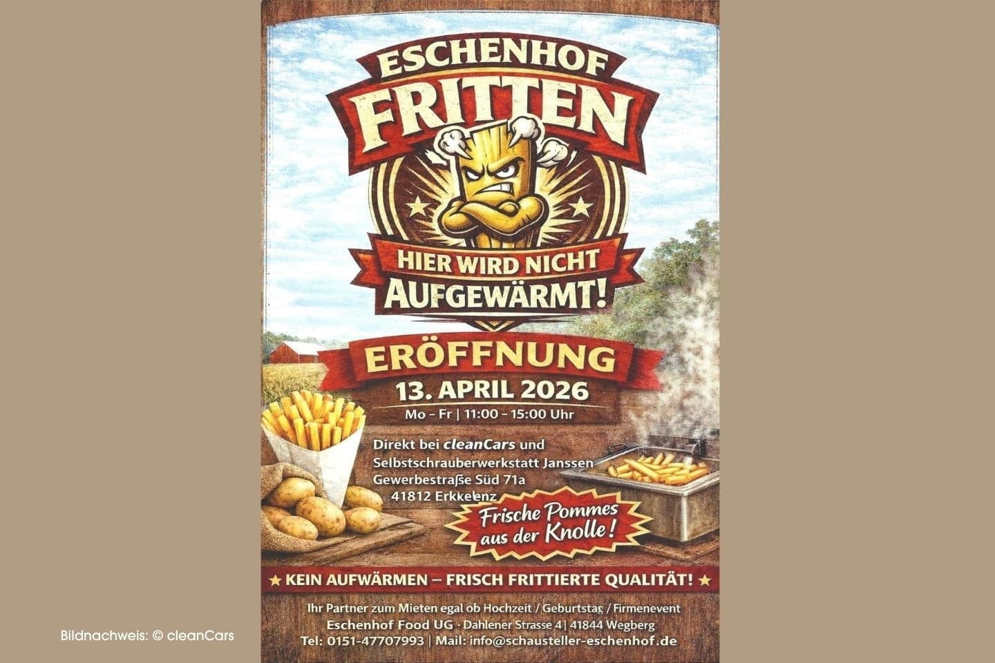 Eröffnung Fritten
