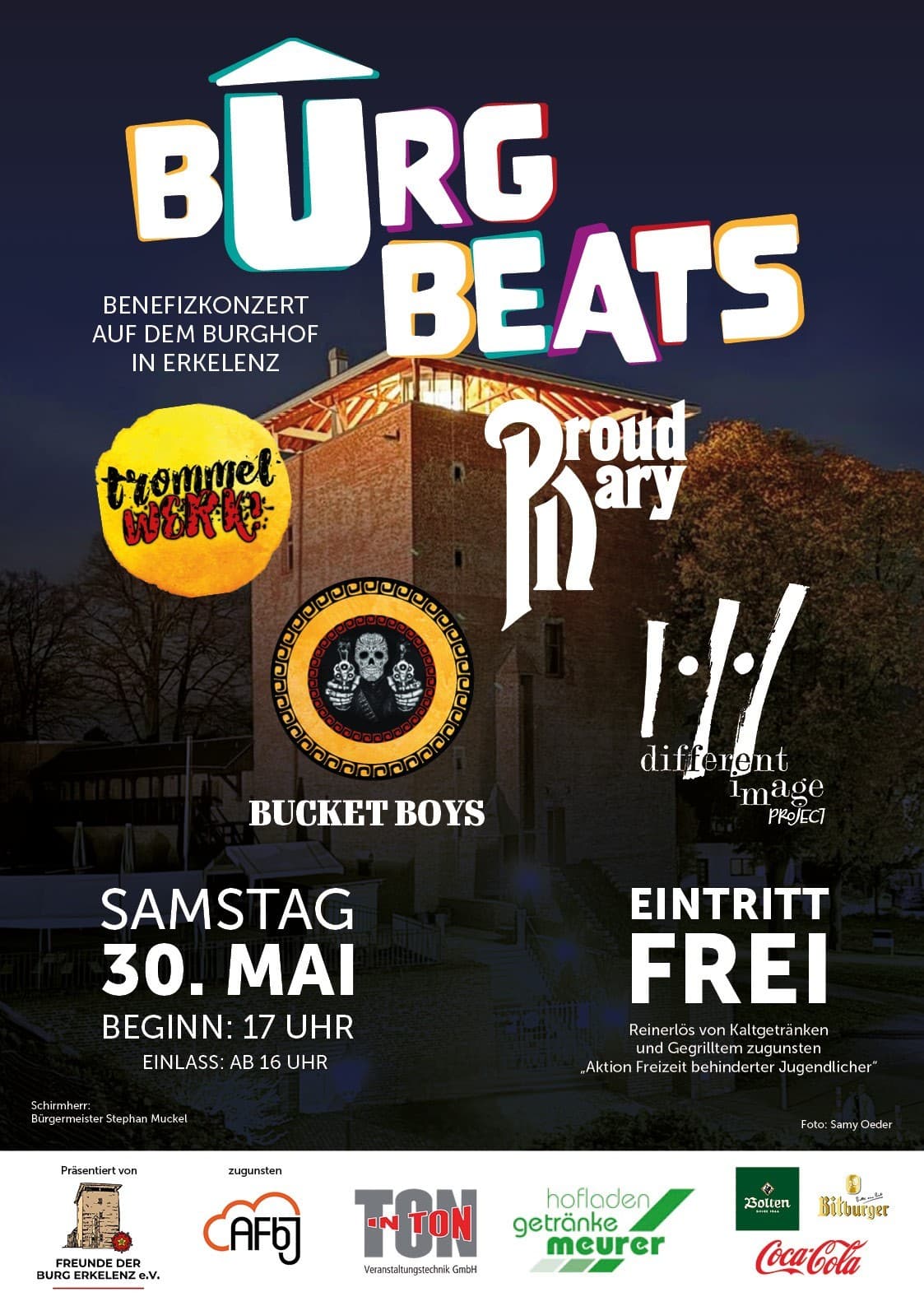 BurgBeats - Benefizkonzert auf dem Burghof