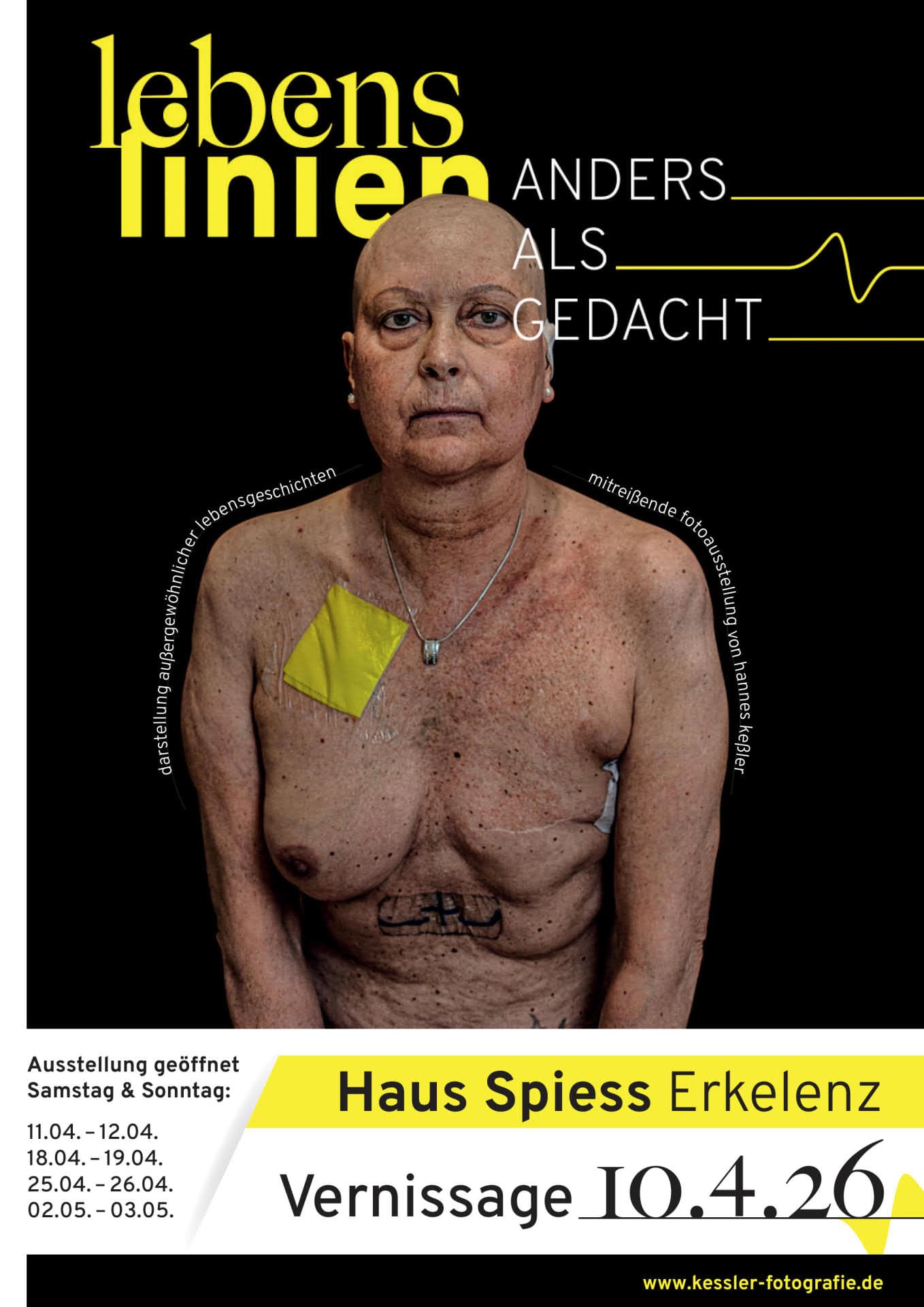 Vernissage „Lebenslinien – Anders als gedacht“