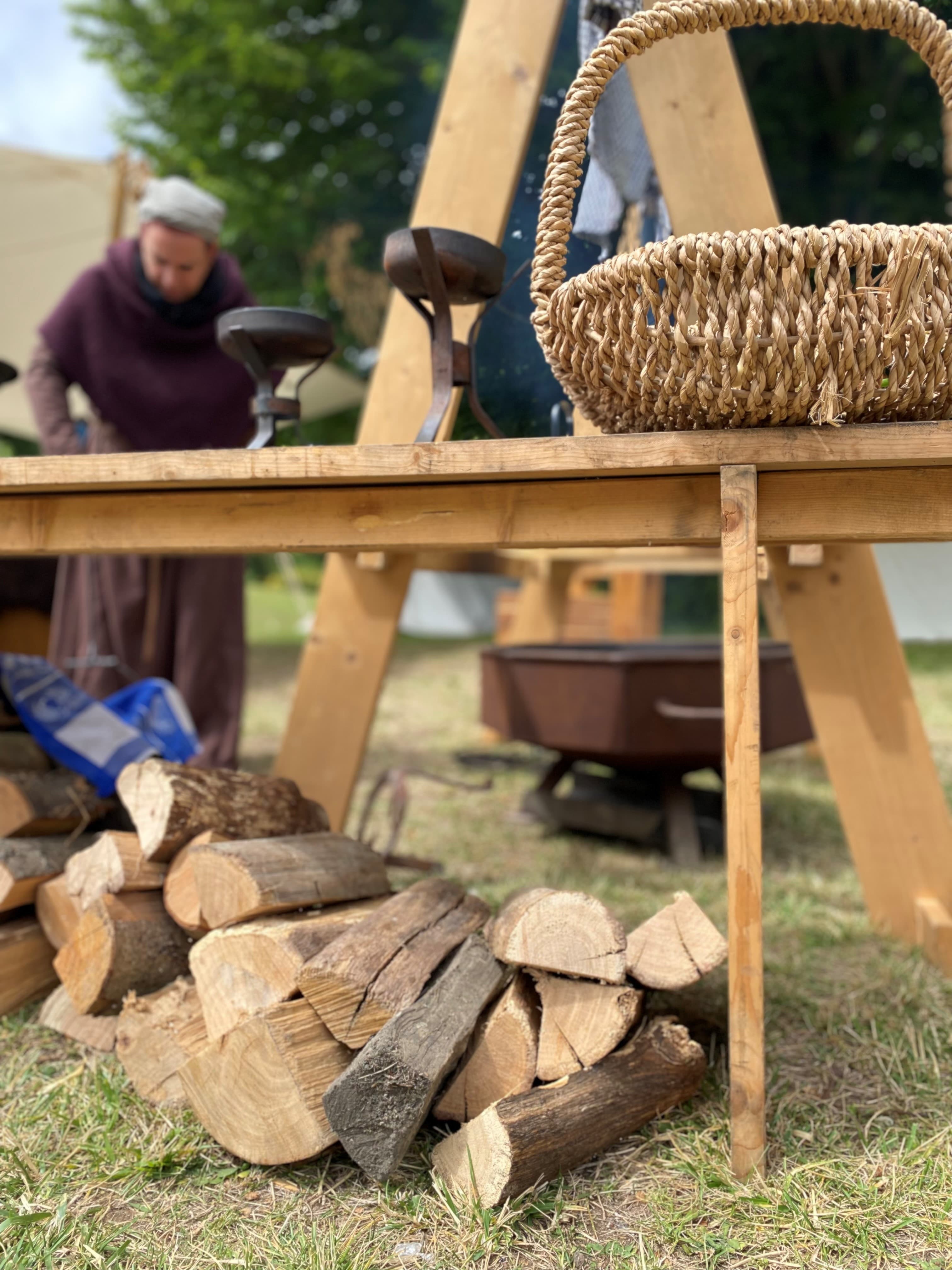 Mittelalter Markt an der Burg Erkelenz