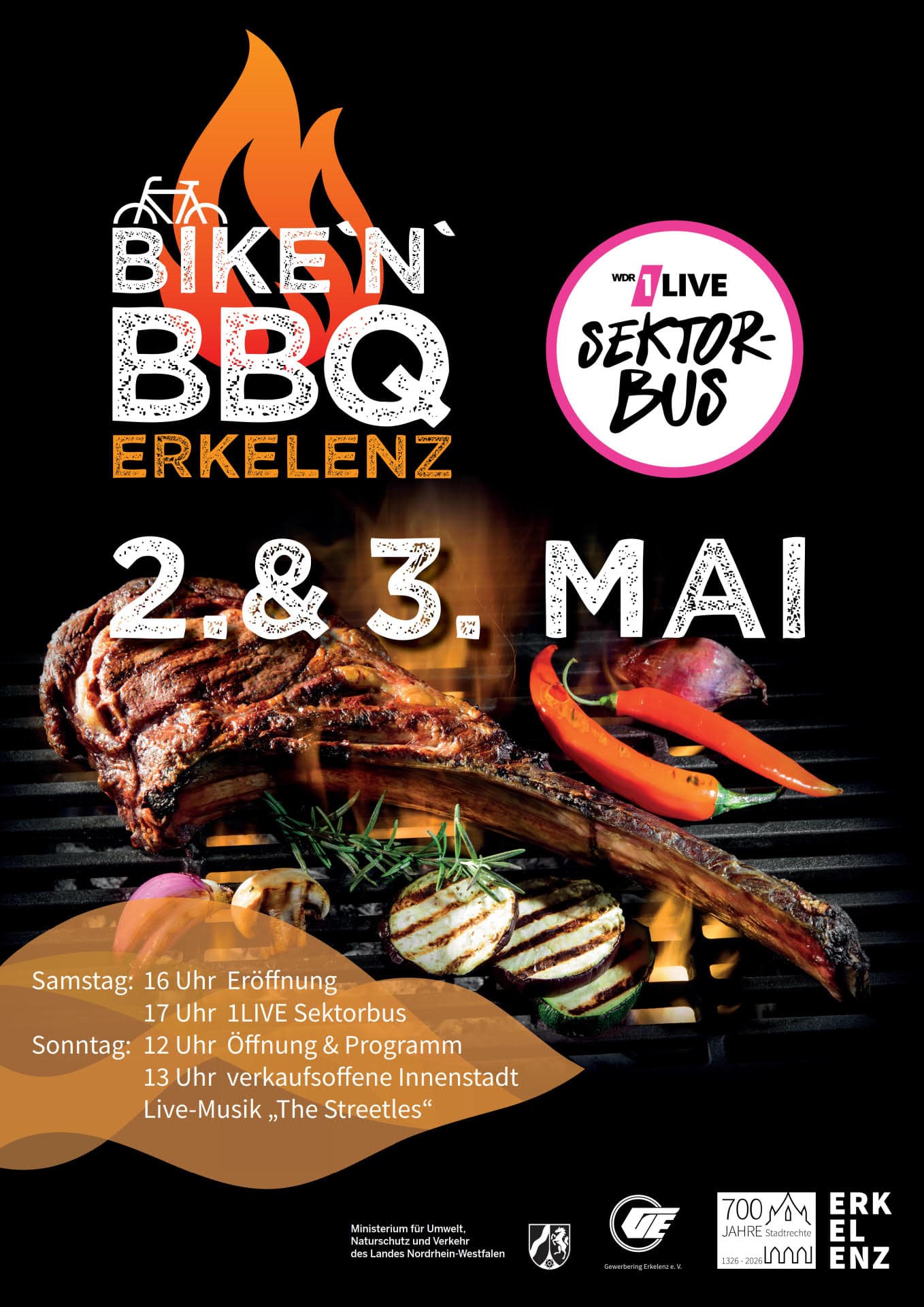 Bike'n'BBQ - Familienprogramm, Shopping & Live-Musik