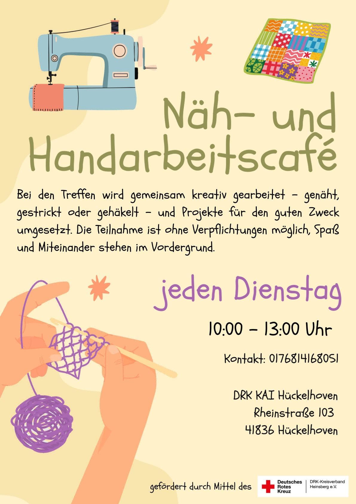 Näh- und Handarbeitscafé
