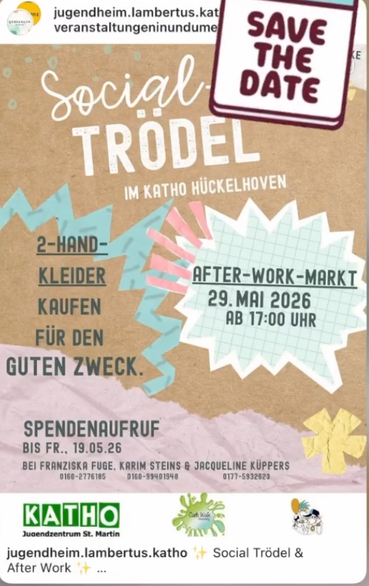 After-Work-Markt: 2-Hand-Kleidung kaufen