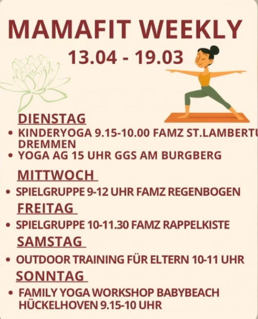 Mamafit Weekly