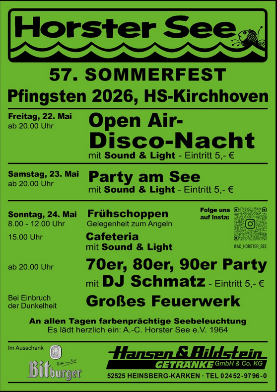 57. Sommerfest Horster See
