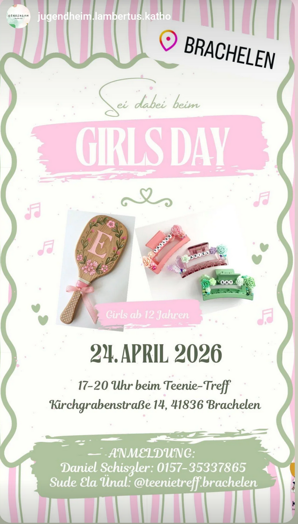 "Girls Day" - Jugendheim Lambertus