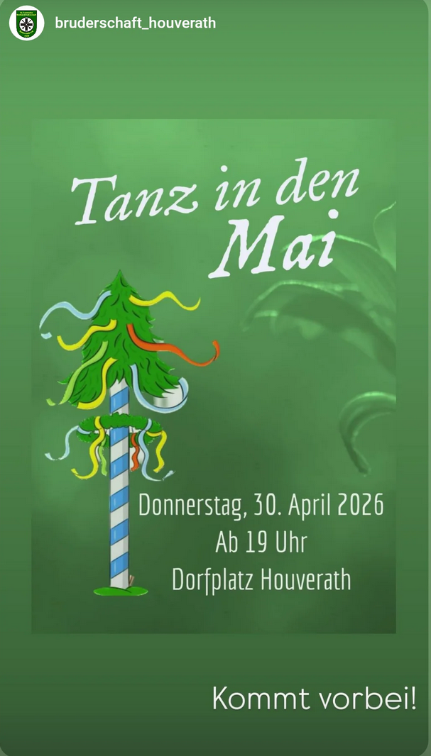 Tanz in den Mai in Houverath