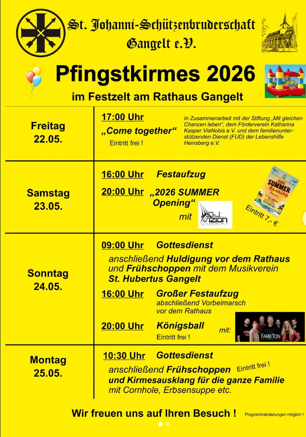 Pfingstkirmes in Gangelt