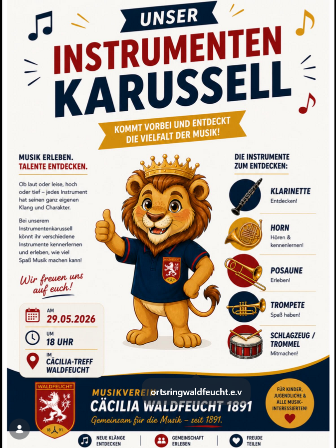 Instrumentenkarussell - Musik erleben & Talente entdecken