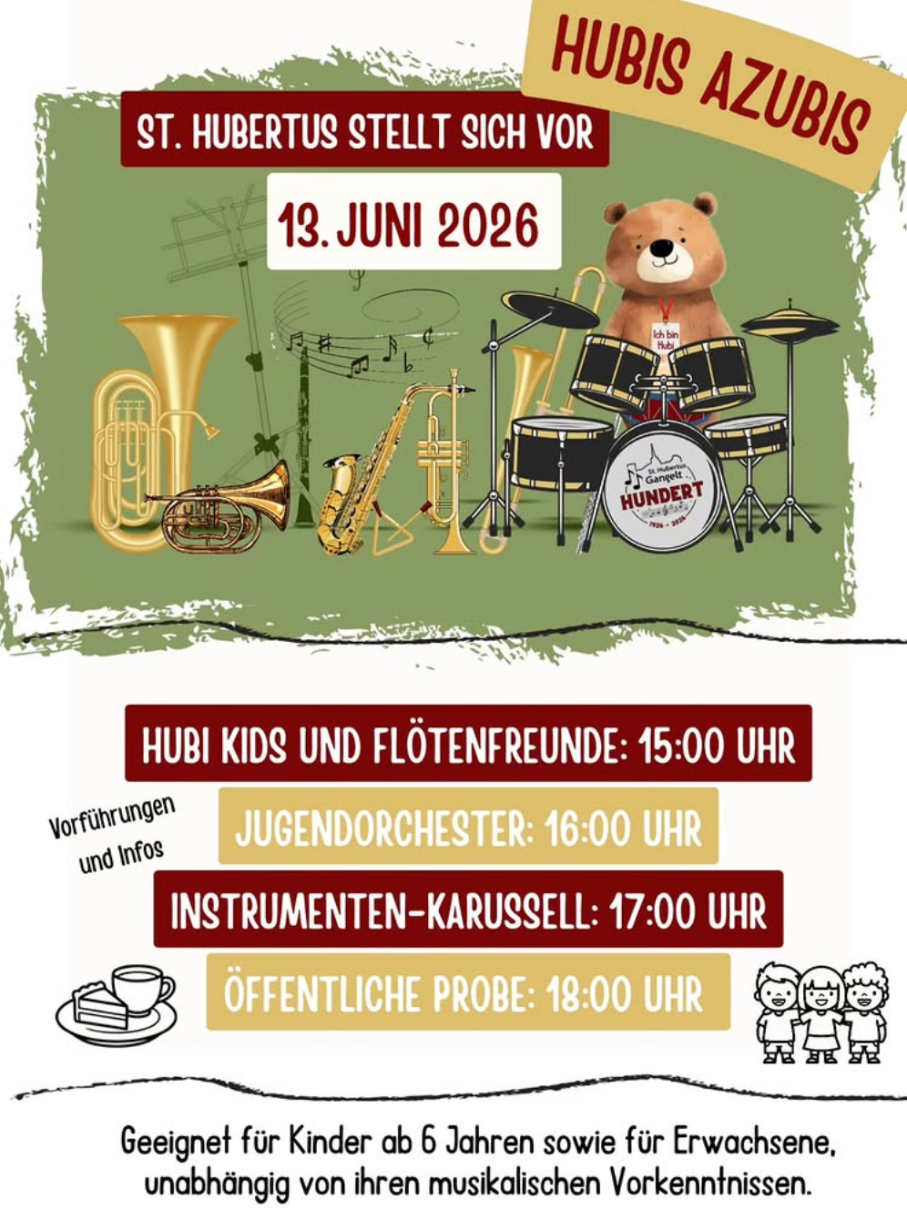 Hubis Azubis – St. Hubertus stellt sich vor!