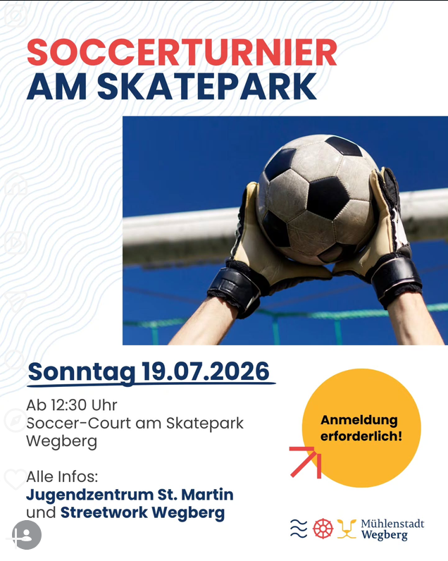 Soccer-Court am Skatepark Wegberg